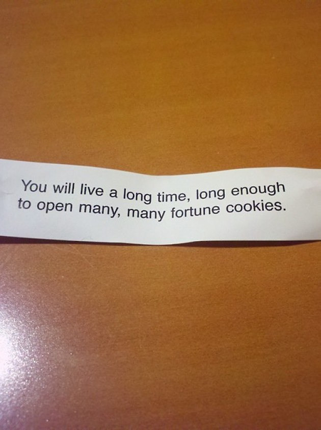 Funny Fortune Cookie Quotes
 13 Hilariously Weird Fortune Cookie Fortunes