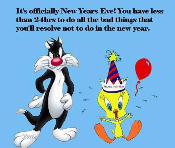 Funny Happy New Year Quote
 It s New Years Eve s and for
