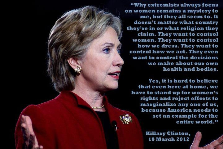 Funny Hillary Quotes
 Feminism Hillary Clinton Quotes QuotesGram