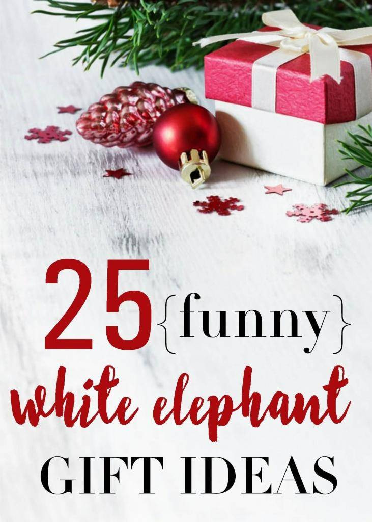 Funny Holiday Gift Exchange Ideas
 25 Funny White Elephant Gift Ideas & Inexpensive Gifts