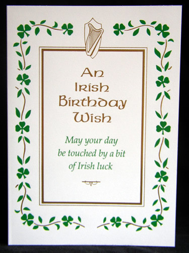 Funny Irish Birthday Wishes
 Irish Happy Birthday Quotes QuotesGram