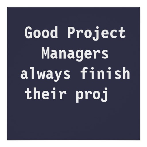 Funny Manager Quotes
 Good Project Managers Funny Famous PMO Quote Poster