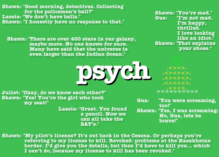 Funny Psych Quotes
 psych quote wallpaper by TrackHopper on DeviantArt