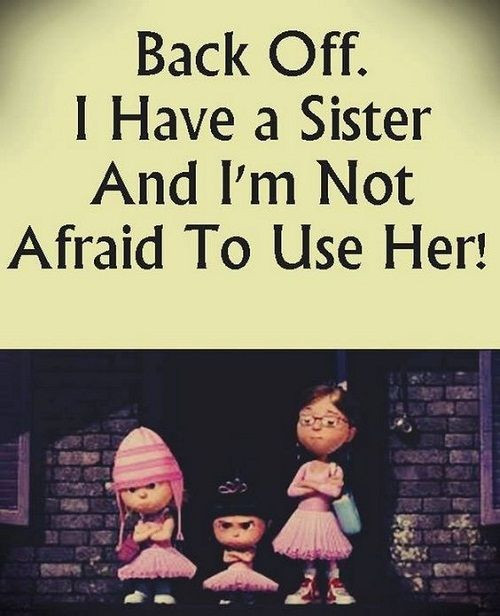 Funny Quotes For Sisters
 25 best Funny sister quotes on Pinterest