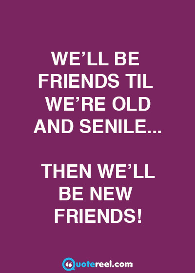 Funny Quotes From Friends
 Funny Friends Quotes To Send Your BFF QuoteReel