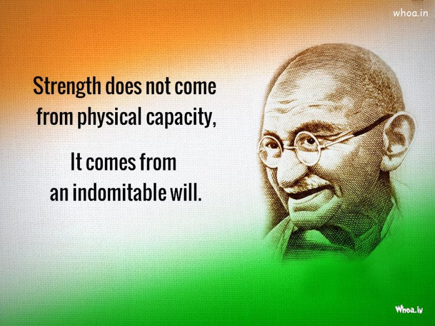 Gandhi Leadership Quotes
 Leadership Quote Mahatma Gandhi