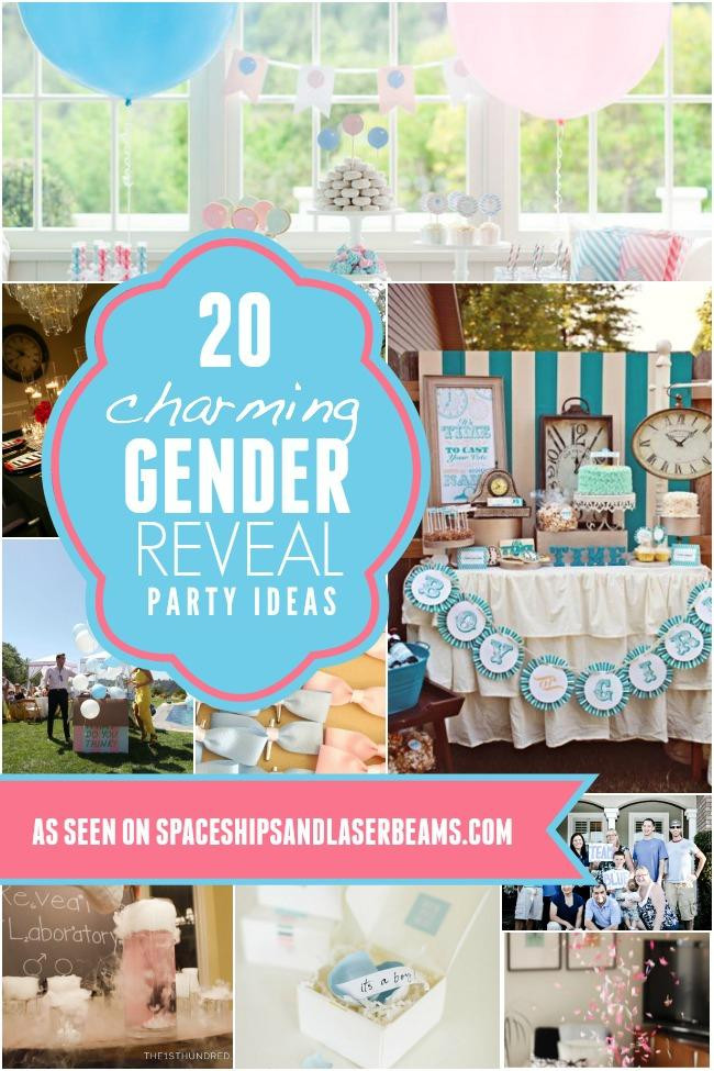 Gender Party Reveal Ideas
 A Book Themed Gender Reveal Party Spaceships and Laser Beams