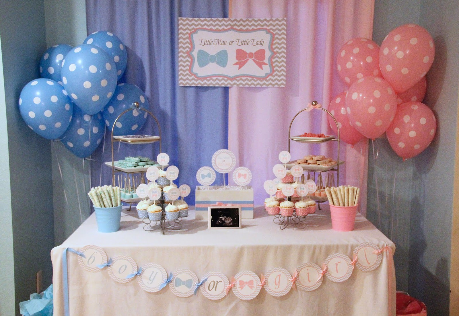 Gender Reveal Ideas For Party
 5M Creations Gender Reveal Party Little Man or Little Lady