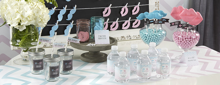 Gender Reveal Party Favor Ideas
 Gender Reveal Party Decorations Supplies and Favors