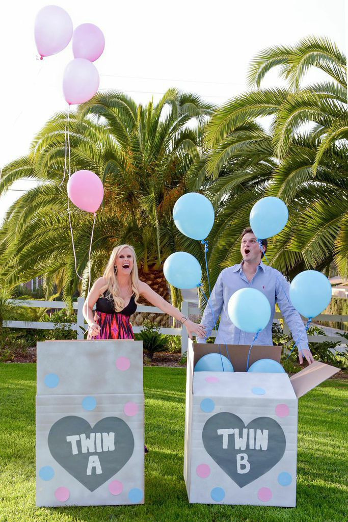 Gender Reveal Party Ideas For Twins
 Best 25 Gender reveal twins ideas on Pinterest