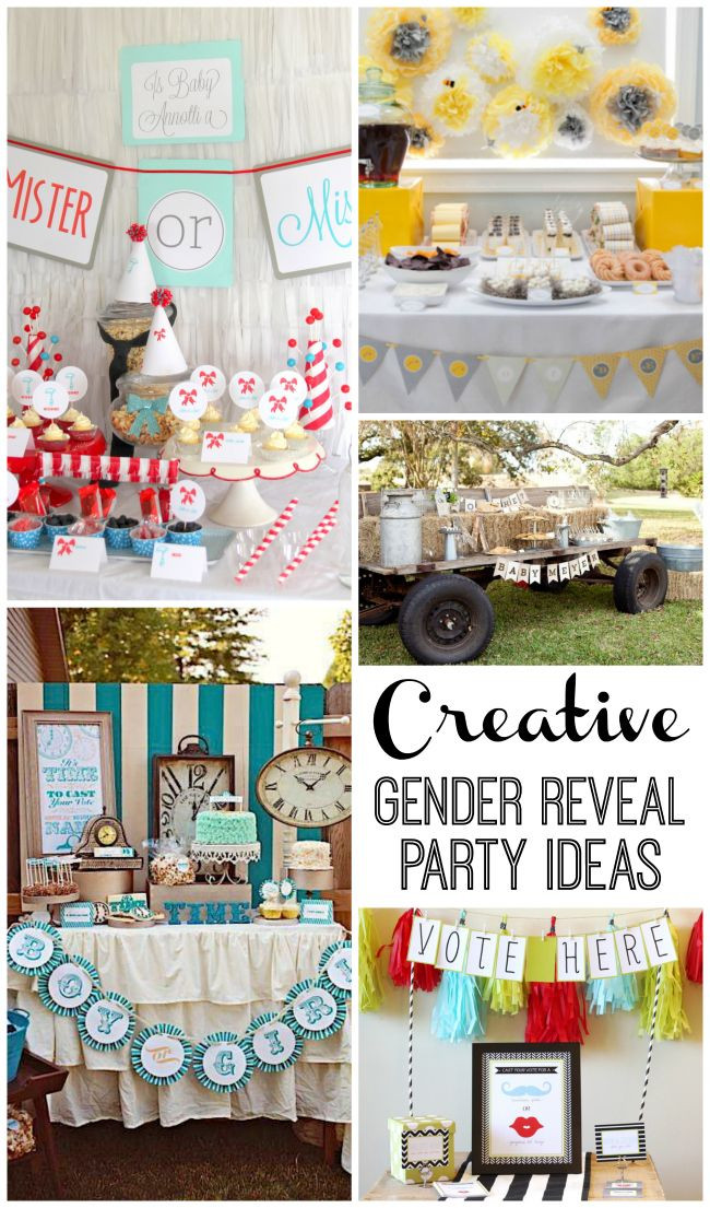 Gender Reveal Party Theme Ideas
 1000 Unique Gender Reveal Ideas on Pinterest