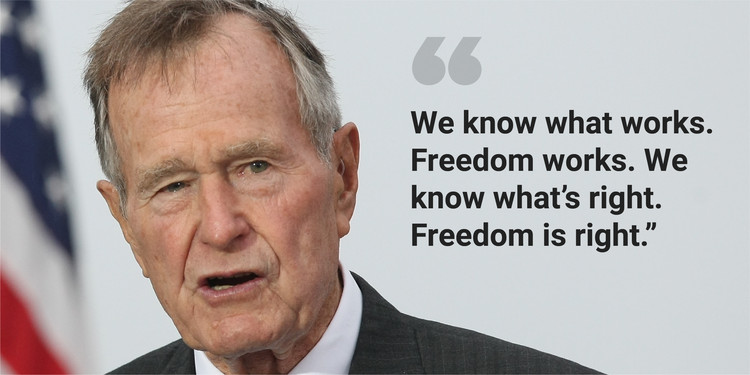 George W Bush Quotes Funny
 George H W Bush s best quotes Business Insider