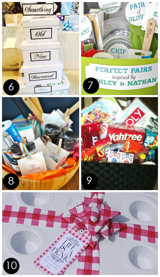 Gift Basket Ideas For Bridal Shower
 60 BEST Creative Bridal Shower Gift Ideas