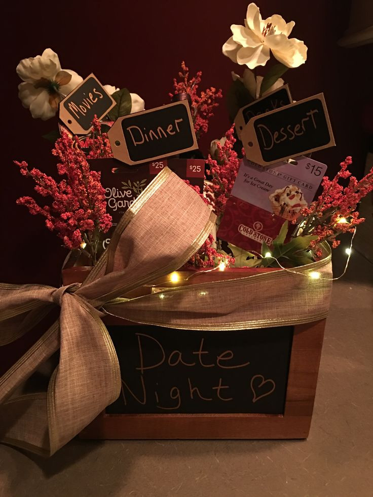 Gift Basket Ideas For Couples
 Best 25 Date Night Basket ideas on Pinterest