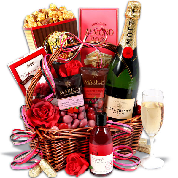 Gift Basket Ideas For Couples
 Anniversary Gift Basket For Couples by GourmetGiftBaskets