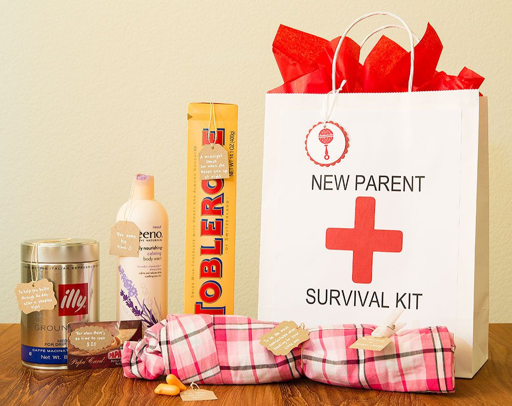 Gift Basket Ideas For New Parents
 New Parent Survival Kit