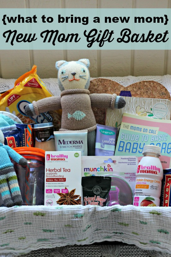 Gift Basket Ideas For New Parents
 what to bring a new mom New Mom Gift Basket Southern