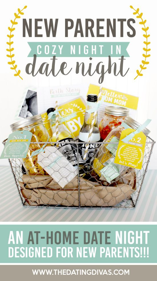 Gift Basket Ideas For New Parents
 New Parents Cozy Date Night Baby Shower Ideas