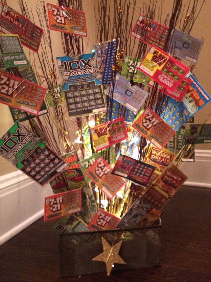 Gift Basket Ideas For Raffle Prizes
 Lottery Tree Raffle Basket Fundraiser Idea Lottery