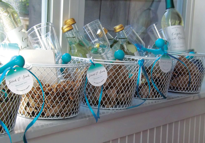 Gift Baskets For Couples Ideas
 Couples Beach Retreat Wel e Baskets Wedding Inspiration
