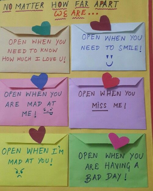 Gift Certificate Ideas For Couples
 "Open when" cards for ur boyfriend or hubby A perfect