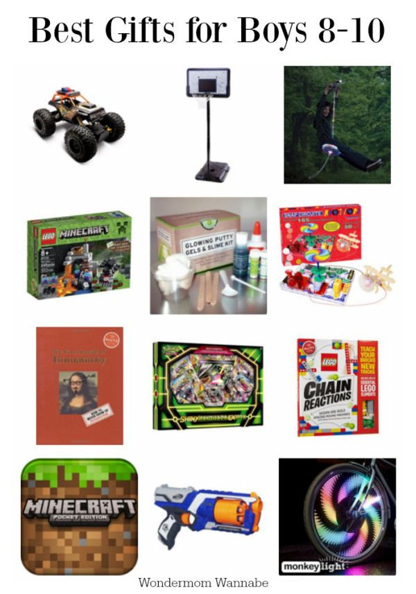 Gift Ideas For 10 Year Old Boys
 A list of the best ts for 8 to 10 year old boys