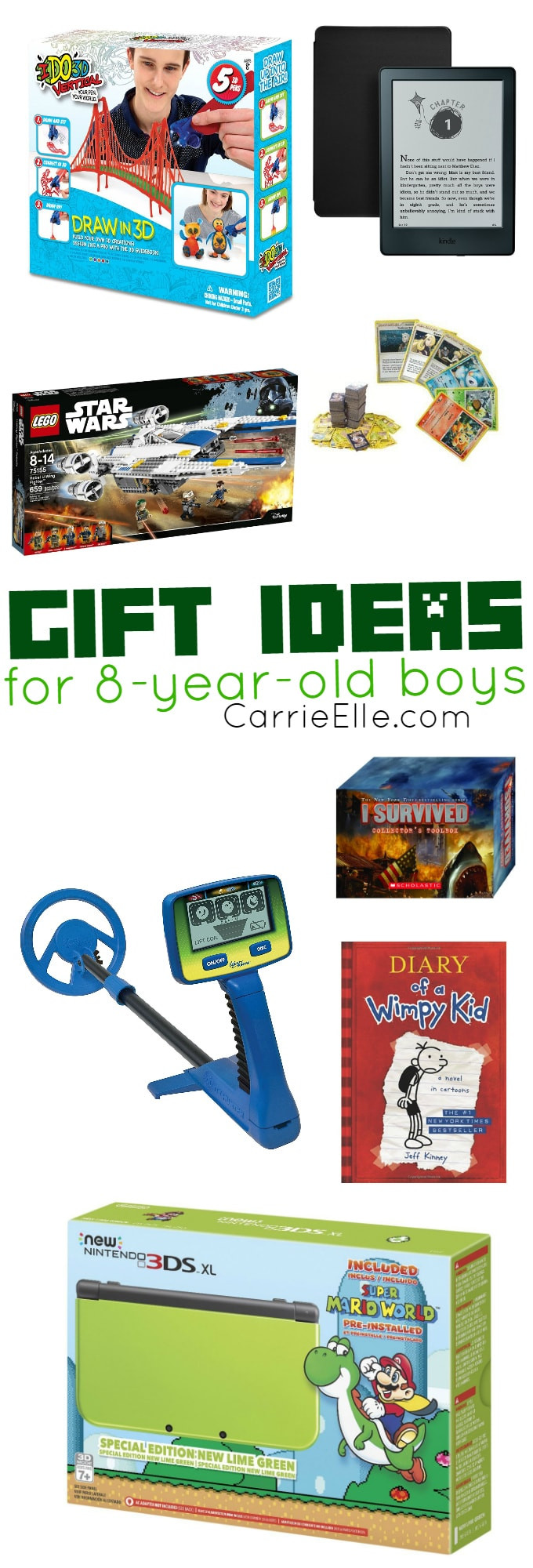 Gift Ideas For 11 Year Old Boys
 Gift Ideas for 8 Year Old Boys Carrie Elle