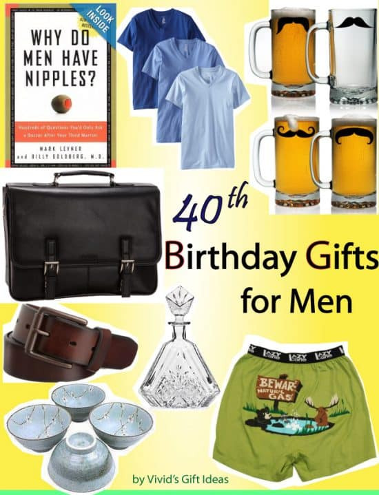 Gift Ideas For 40Th Birthday Male
 40th Birthday Gift Ideas for Men Vivid s Gift Ideas