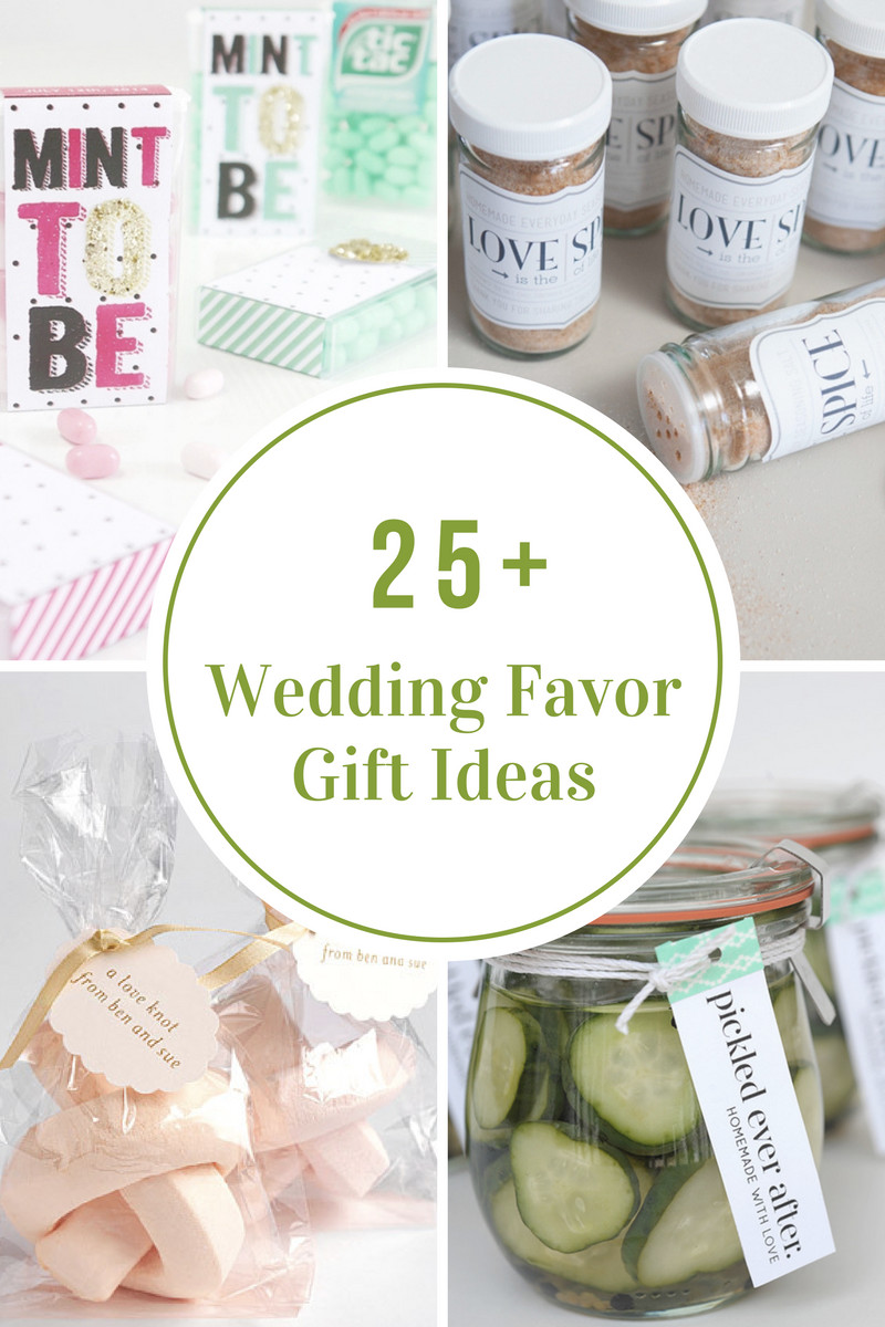 Gift Ideas For A Wedding
 Wedding Favor Gift Ideas The Idea Room
