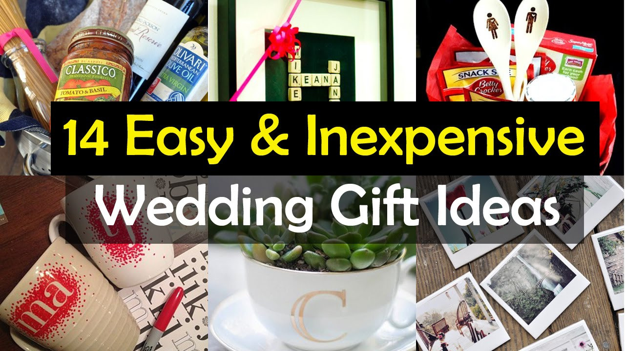 Gift Ideas For A Wedding
 14 Awesome Wedding Gift Ideas