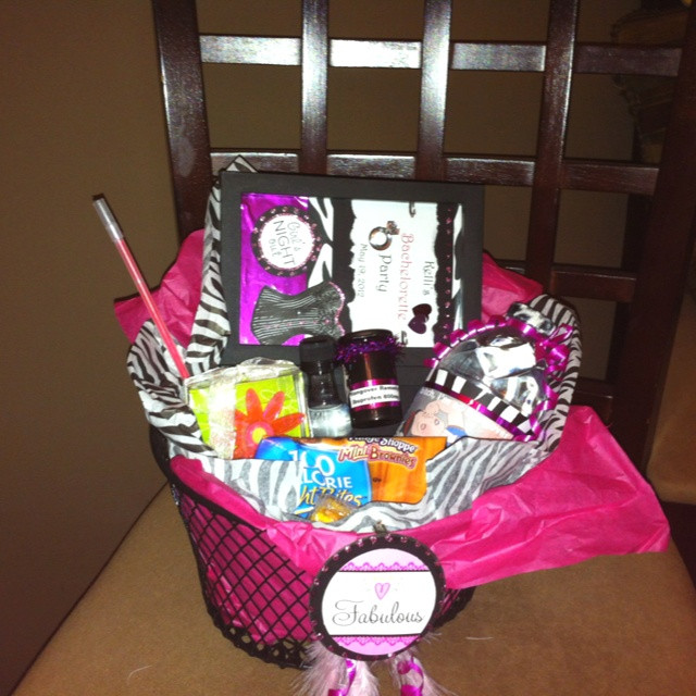 Gift Ideas For Bachelorette Party
 426 best My t baskets images on Pinterest