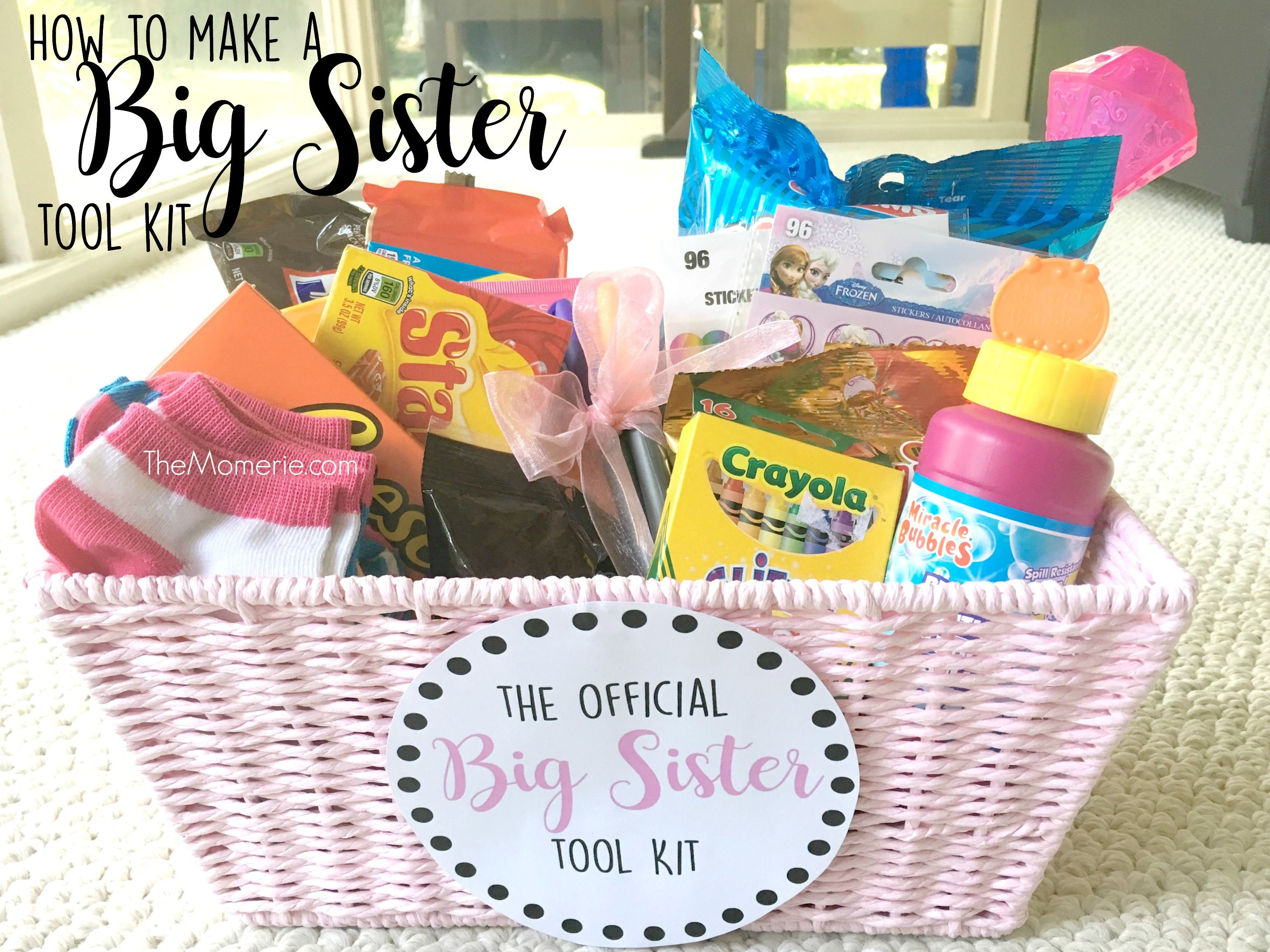 Gift Ideas For Big Sister From New Baby
 How To Make a Big Sister Tool Kit The Momerie …