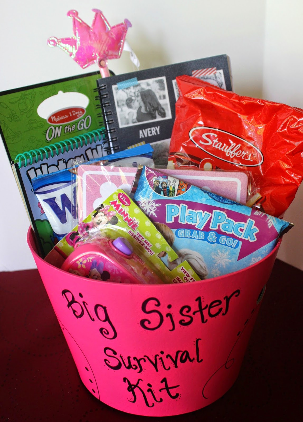 Gift Ideas For Big Sister From New Baby
 simply made with love Big Sister Survival Kit