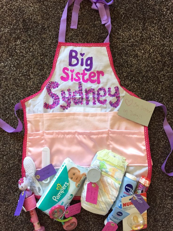 Gift Ideas For Big Sister From New Baby
 1000 images about Big Sister Announcement on Pinterest