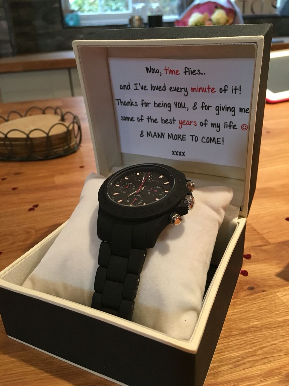 Gift Ideas For Boyfriend
 3 year anniversary t for my boyfriend of 3 years Watch