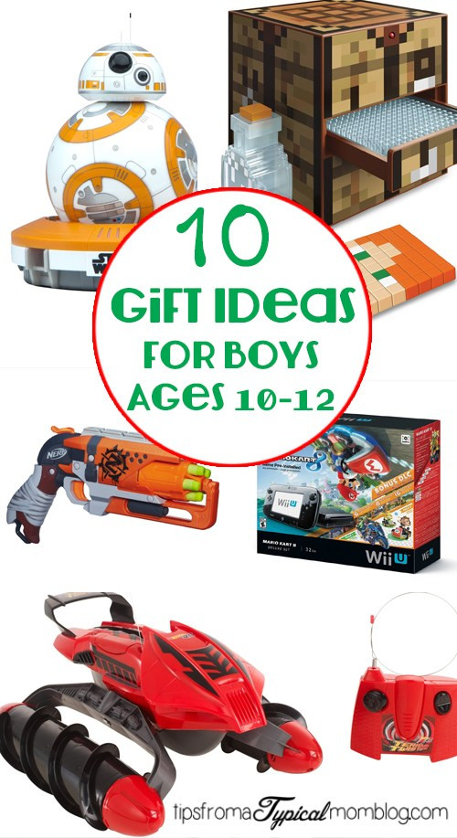 Gift Ideas For Boys 10
 10 Gifts for Boys ages 10 12 Tips from a Typical Mom