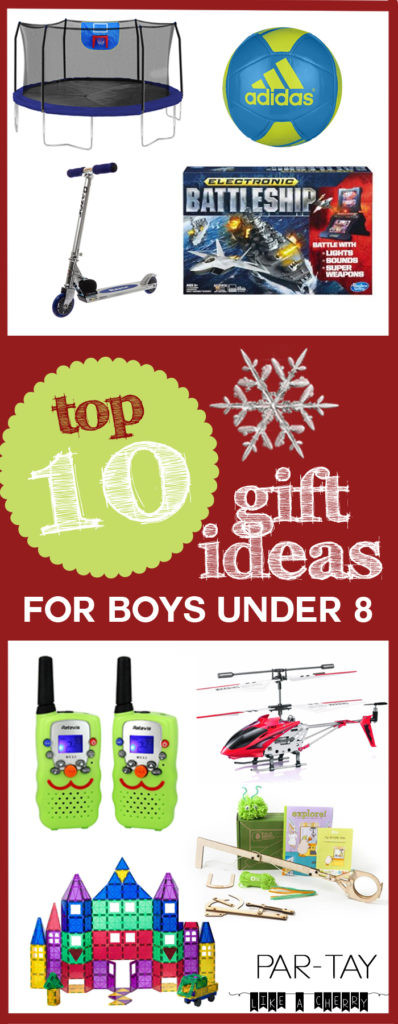 Gift Ideas For Boys 10
 Top 10 Gift Ideas for Boys Under 8 Party Like a Cherry