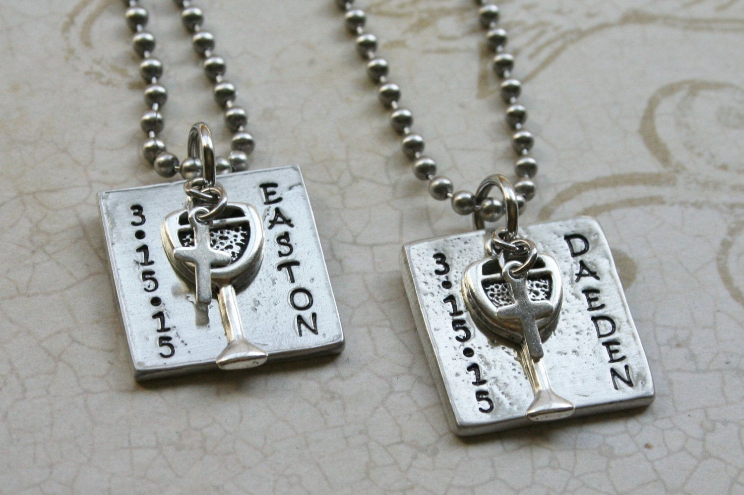 Gift Ideas For Boys 1St Communion
 First munion Necklace for Boys Gift First munion
