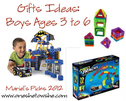 Gift Ideas For Boys Age 11
 Gifts for Boys Ages 3 to 6 Mariel s Picks 2012 so