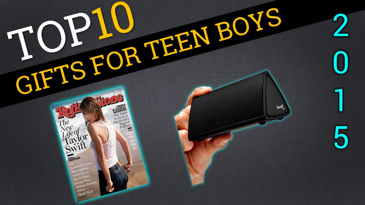 Gift Ideas For Boys Age 14
 Top Ten Gifts for Teen Boys 2015