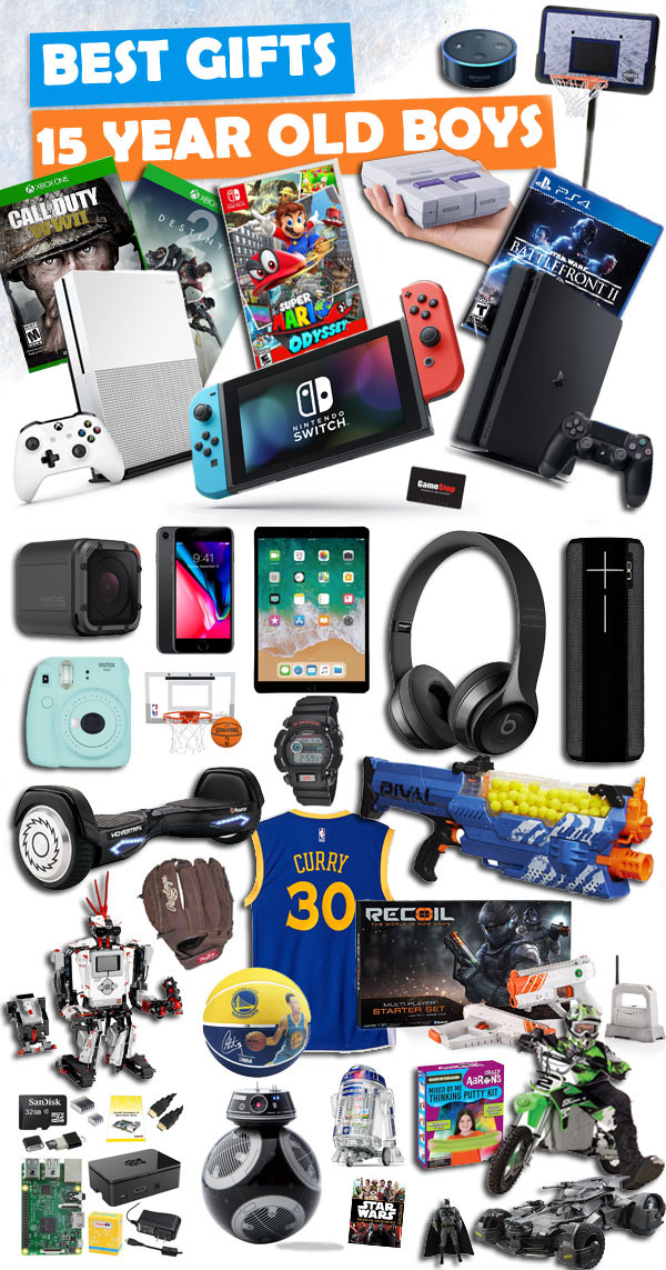 Gift Ideas For Boys Age 14
 Gifts for 15 Year Old Boys