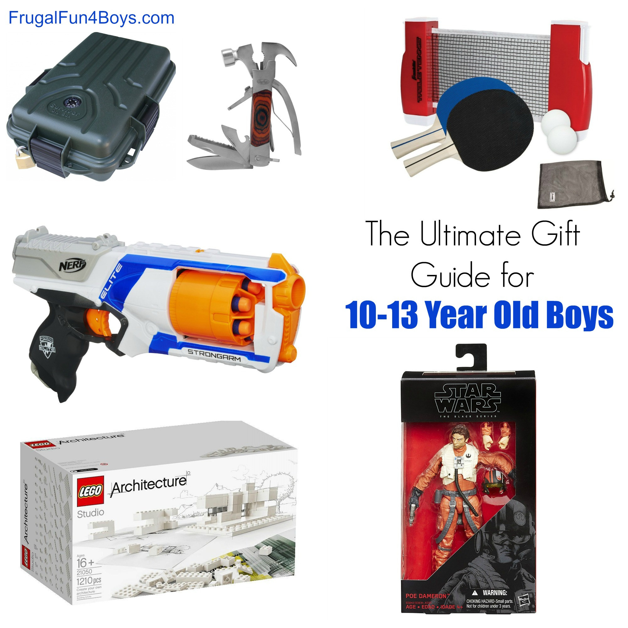 Gift Ideas For Boys Age 16
 The Best Gifts for 10 13 Year Old Boys
