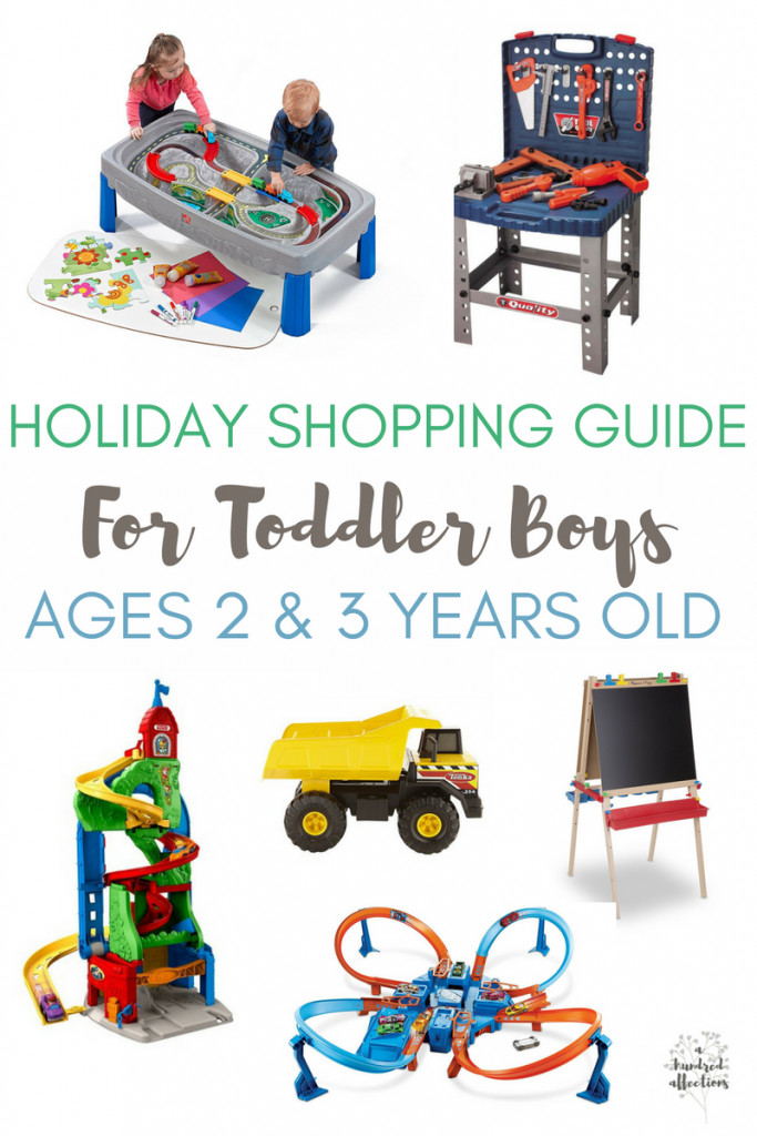 Gift Ideas For Boys Age 3
 Holiday Gift Guide for Toddler Boys Ages 2 & 3 A