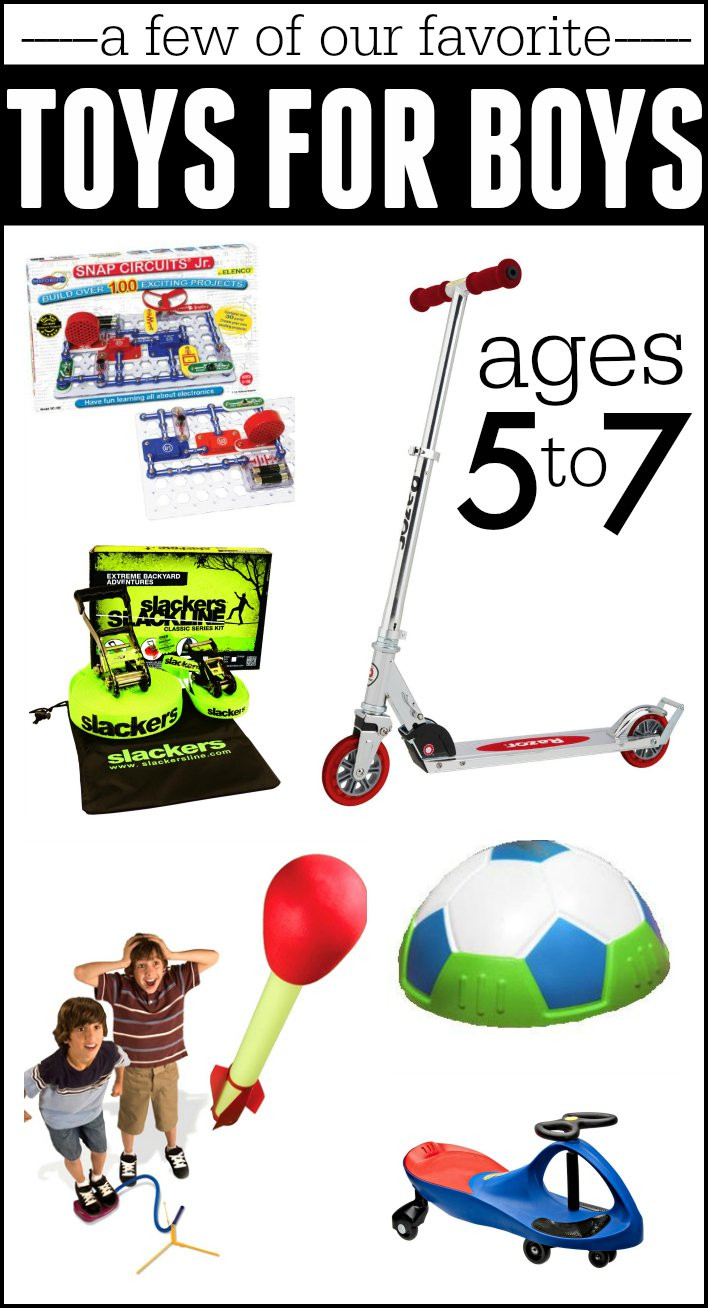 Gift Ideas For Boys Age 5
 Best Gifts for Boys Ages 5 7 I Can Teach My Child