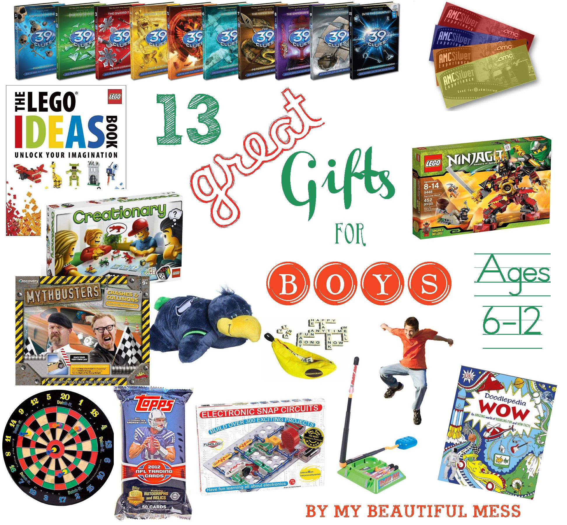Gift Ideas For Boys Age 6
 13 Great Gift Ideas for Grade School Aged Boys ages 6 12