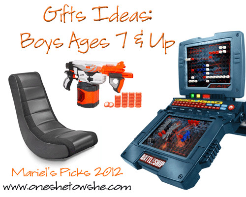 Gift Ideas For Boys Age 7
 Gifts for Boys Ages 7 & Up Mariel s Picks 2012 so