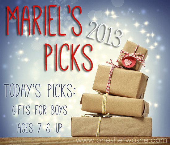 Gift Ideas For Boys Age 7
 Gifts for Boys Ages 7 and Up Mariel s Picks 2013 so