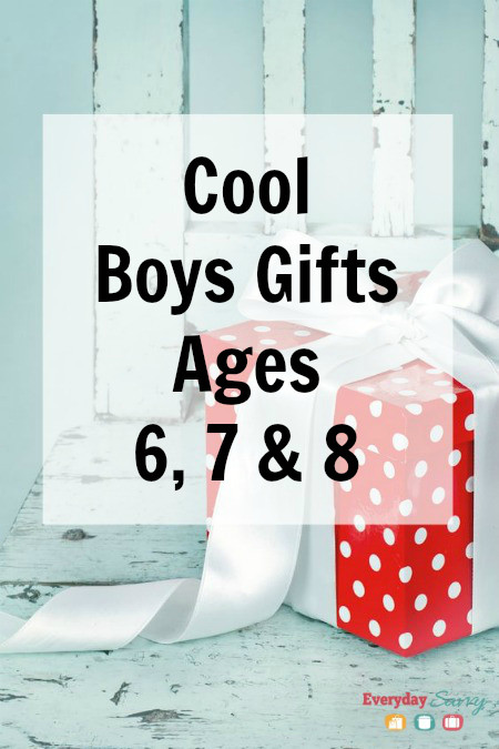 Gift Ideas For Boys Age 7
 Cool Boys Gifts for Ages 6 7 & 8 Everyday Savvy