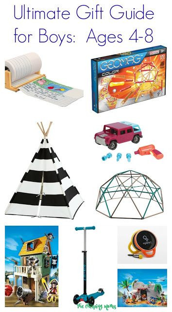 Gift Ideas For Boys Age 8
 Ultimate Gift Guide for Boys Ages 4 8