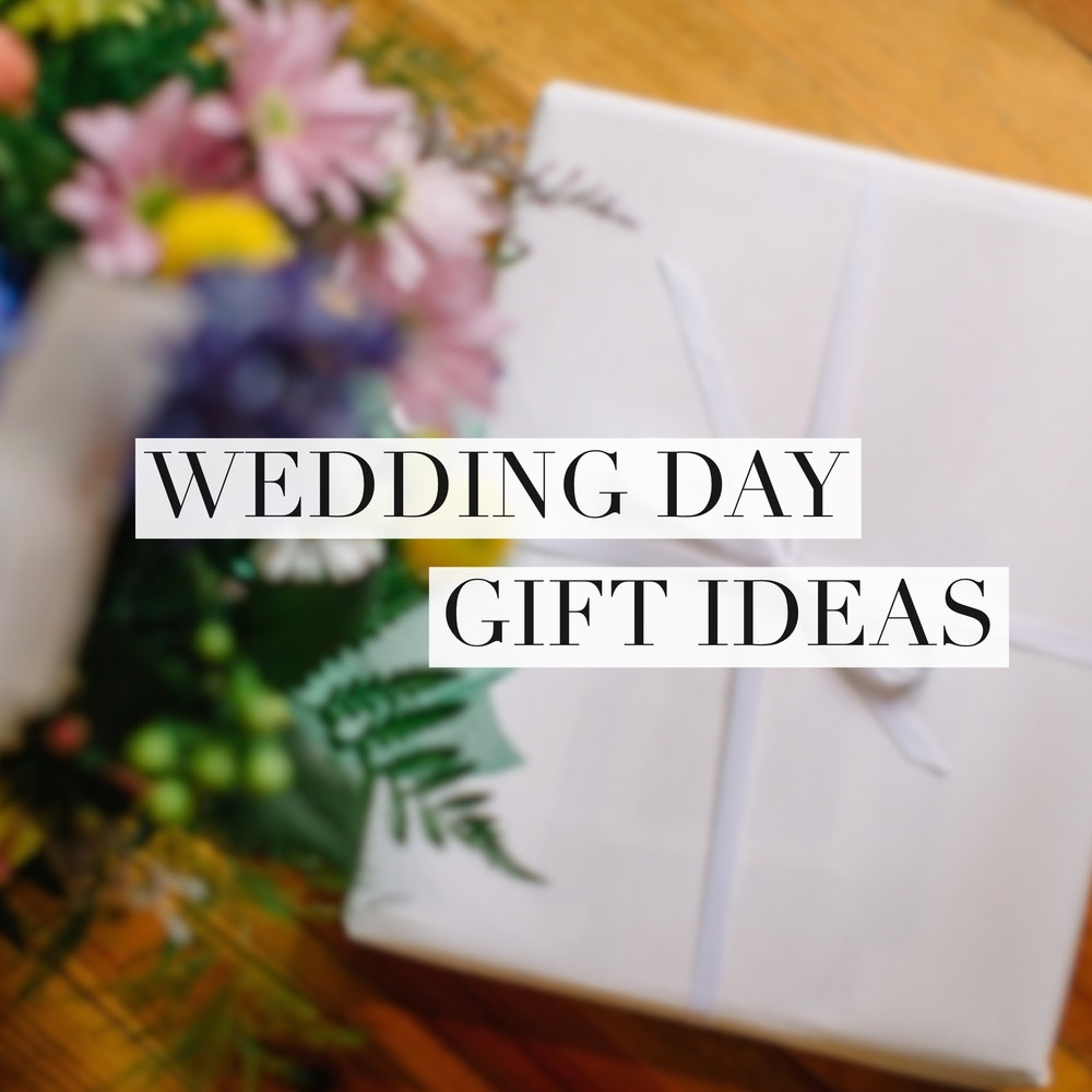 Gift Ideas For Bride On Wedding Day
 Ideas for Bride Groom Wedding Day Gifts Note Exchanges